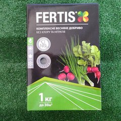Удобрение Фертис НПК13-10-15+МЕ «Весна» универсальное 1 кг - Агроленд