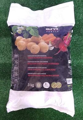 Удобрение Фертис НПК 11-9-20+МЕ для картофеля и овощей 3 кг - Агроленд