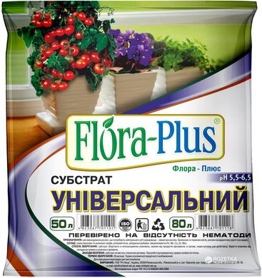 Субстрат Універсальний Flora Plus 5л - Агроленд