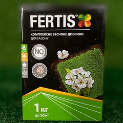 Удобрение Фертис НПК 17-6-11 для газона весеннее 1 кг - Агроленд