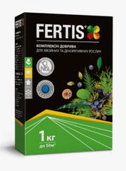 Фертис НПК 12-8-16+МЕ для хвойных и декоративных растений, 1кг - Агроленд